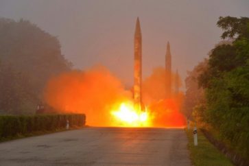 Corée du Nord, essai balistique, tir de missile