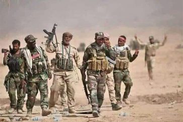 soldats irakiens, bataille de Mossoul