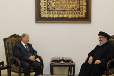 Michel Aoun, présidentielle libanaise, Sayed Hassan Nasrallah