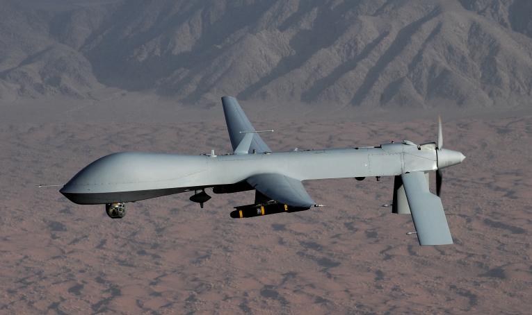 drone américain, base US
