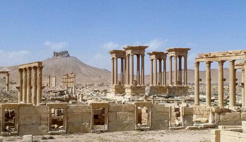 مدينة تدمر الاثرية في حمص