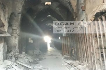Le vieux souk al-Saqtiyyeh à Alep