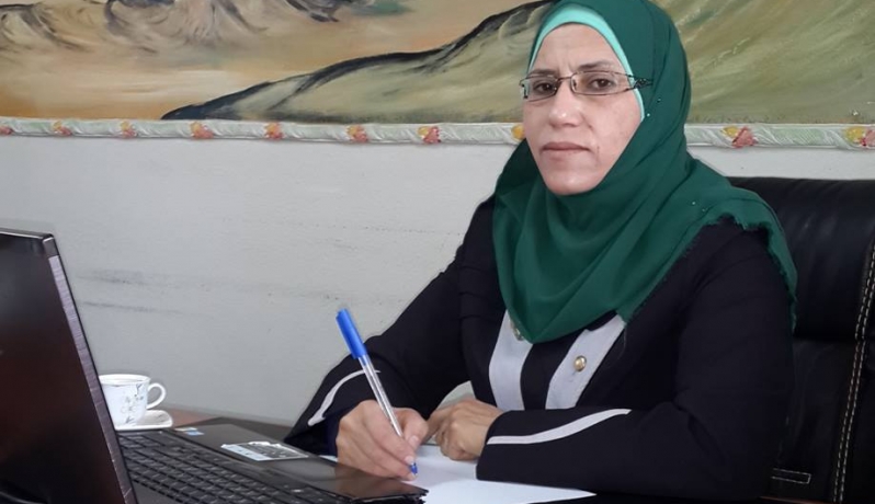 La députée palestinienne Samira Halayqa