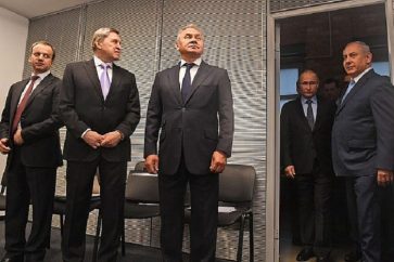Lors de la visite de Benjamin Netanyahu en Russie (Archives)