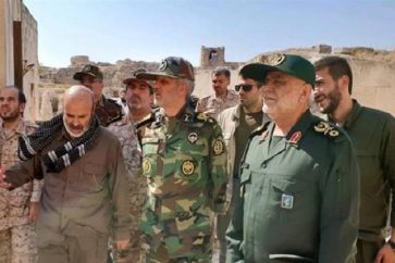 Le ministre iranien de la Défense lors d'un déplacement dans la région d’Alep