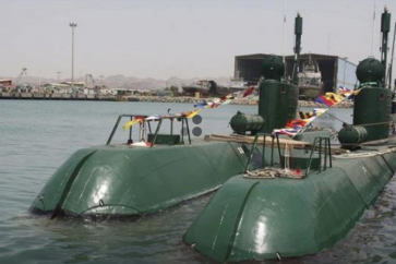 Les sous-marins Ghadir (Fars News)