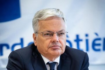 Le chef de la diplomatie belge Didier Reynders
