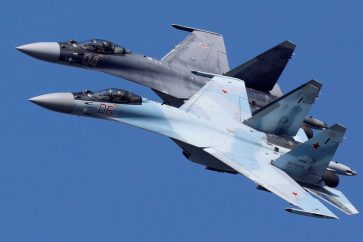 Des chasseurs russes Su-35