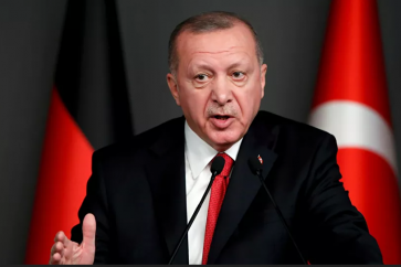 Le Président turc Recep Tayeb Erdogan