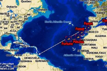 Cinq navires-citernes battant pavillon iranien sont en route vers le Venezuela