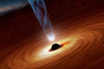 Un trou noir proche de la Terre (Archives)