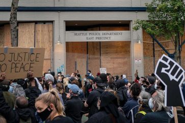 Protestations contre les violences policières à Seattle