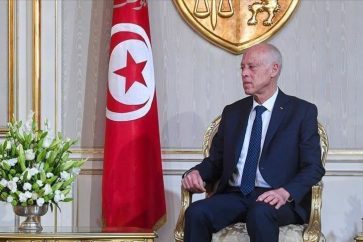 Le président de la Tunisie Kais Saied