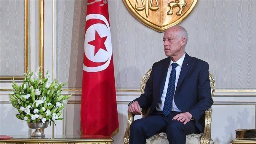 Le président de la Tunisie Kais Saied