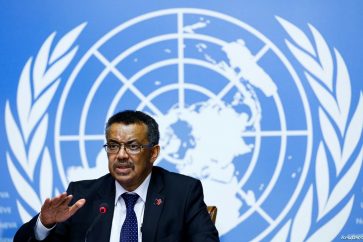 Newly elected Director-General of the World Health Organization (WHO) Tedros Adhanom Ghebreyesus attends a news conference at the United Nations in Geneva, Switzerland, May 24, 2017.  REUTERS/Denis Balibouse - RTX37CKB