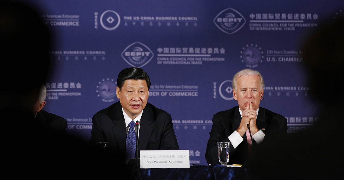 Xi Jinping et Biden