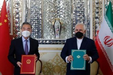 Téhéran et Pékin ont conclu un accord historique de coopération, qui doit courir sur 25 ans.