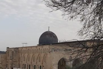 La mosquée sainte d'AlAqsa