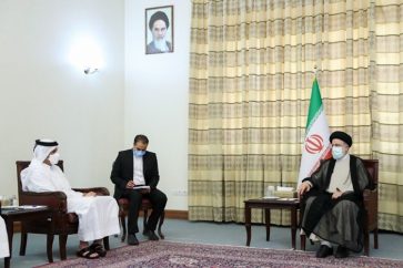 Le chef de la diplomatie qatari a rencontré le président iranien élu Ebrahim Raïssi