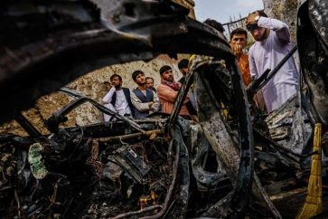 10 personnes. dont des enfants,  ont été tuées dans le raid d'un drone américain contre une voiture à Kaboul