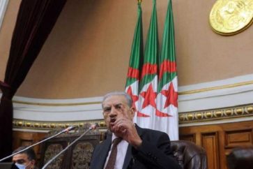 Le président du sénat algérien Salah Goudjil