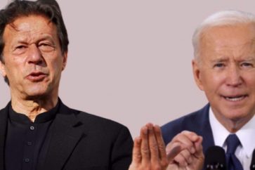 Imran Khan et Joe Biden