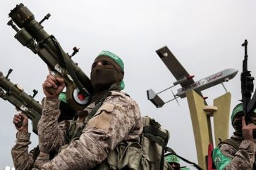 Des résistants des brigades Qassam