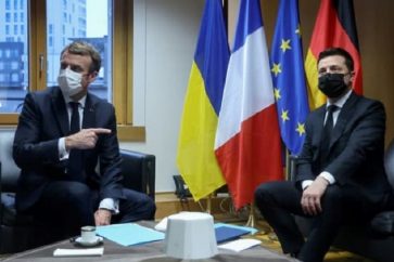 Macron et Zelensky