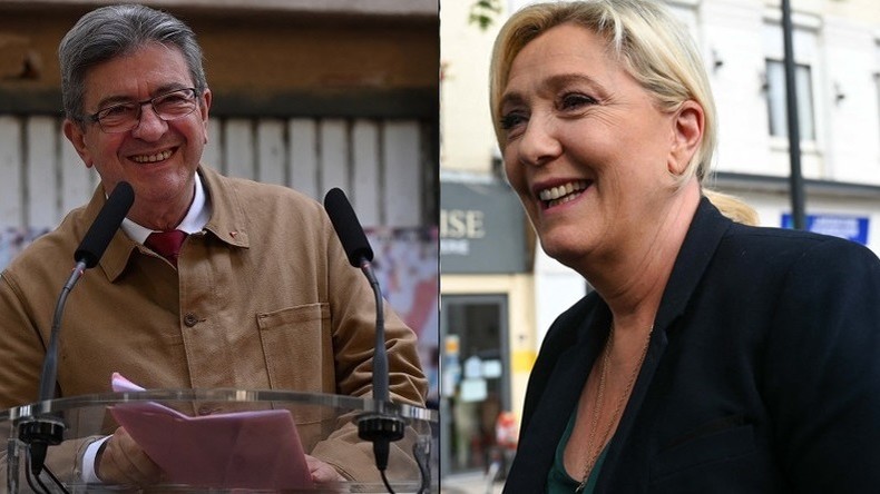 Mélenchon et Le Pen