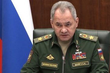 Le ministre russe de la Défense Sergueï Choïgou.