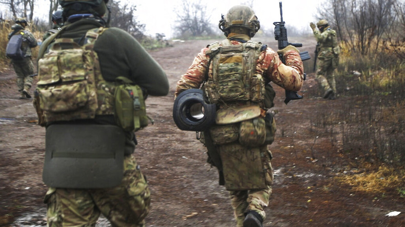 Des soldats ukrainiens dans la région de Donetsk (illustration)