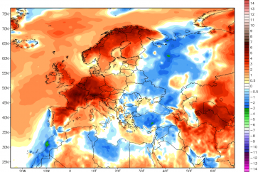 Le continent européen est celui qui se réchauffe le plus rapidement sur la Terre.