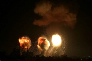 Raid israélien contre la bande de Gaza, le dimanche 4 décembre 2022.