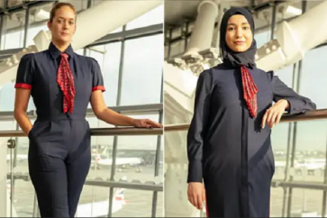Les hôtesses de l’air musulmanes pourront porter un hijab.