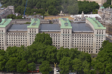Le siège du ministère britannique de la Défense à Londres.