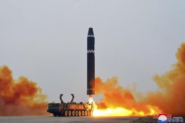 Les tests de missiles nord-coréens répondaient à des exercices militaires conjoints entre la Corée du Sud, le Japon et les Etats-Unis.