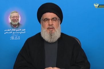 Le secrétaire général du Hezbollah, Sayed Hassan Nasrallah.