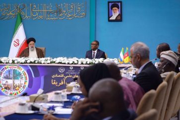 La première réunion de coopération scientifique et économique entre l’Iran et l’Afrique, lundi 6 mars 2023. ©president.ir