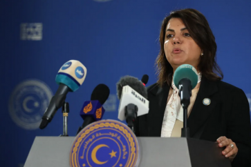 Ministre libyenne des Affaires étrangères, Najla al-Mangoush