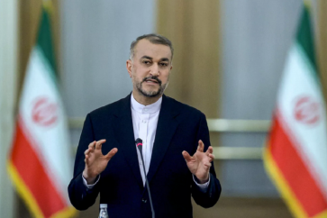 Le chef de la diplomatie iranienne Amir Hossein Abdollahian