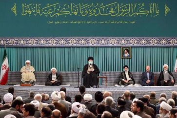 L’Ayatollah Sayed Ali Khamenei a reçu les participants à la 37e Conférence internationale de l'unité islamique à Téhéran, le 3 octobre 2023. ©khamenei.ir