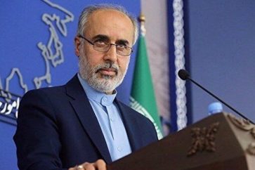 Le porte-parole du ministère iranien des Affaires étrangères, Nasser Kanani. ©IRIB