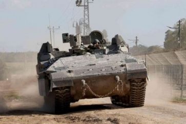 Un char israélien à Gaza