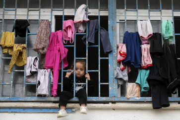 Une école de l'UNRWA abritant des déplacés fuyant la guerre israélienne contre Gaza (illustration)