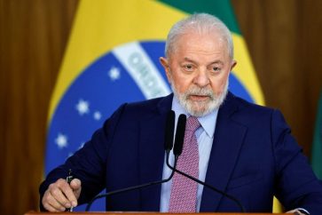 le président brésilien de gauche Luiz Inacio Lula da Silva