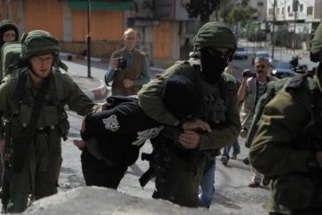 Un Palestinien arrêté par les forces d’occupation israéliennes en Cisjordanie occupée (image d’illustration)