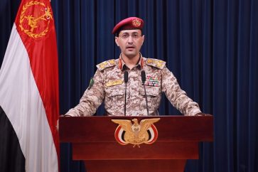 Le porte-parole des forces armées yéménites, le général de brigade Yehya Sarii