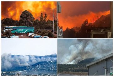 Les incendies dévoraient les colonies israéliennes du nord suite aux tirs du Hezbollah, le 3 mai 2024.