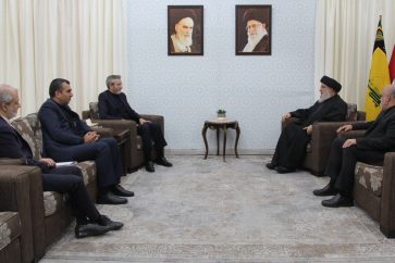 Sayed Nasrallah s'entretient avec le ministre iranien des AE par intérim, Ali Bagheri Kani et la délégation qui l'accompagnait