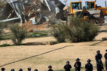 Israël démolit les maisons des palestiniens au Néguev. ©Getty Images via New Arab/Archives